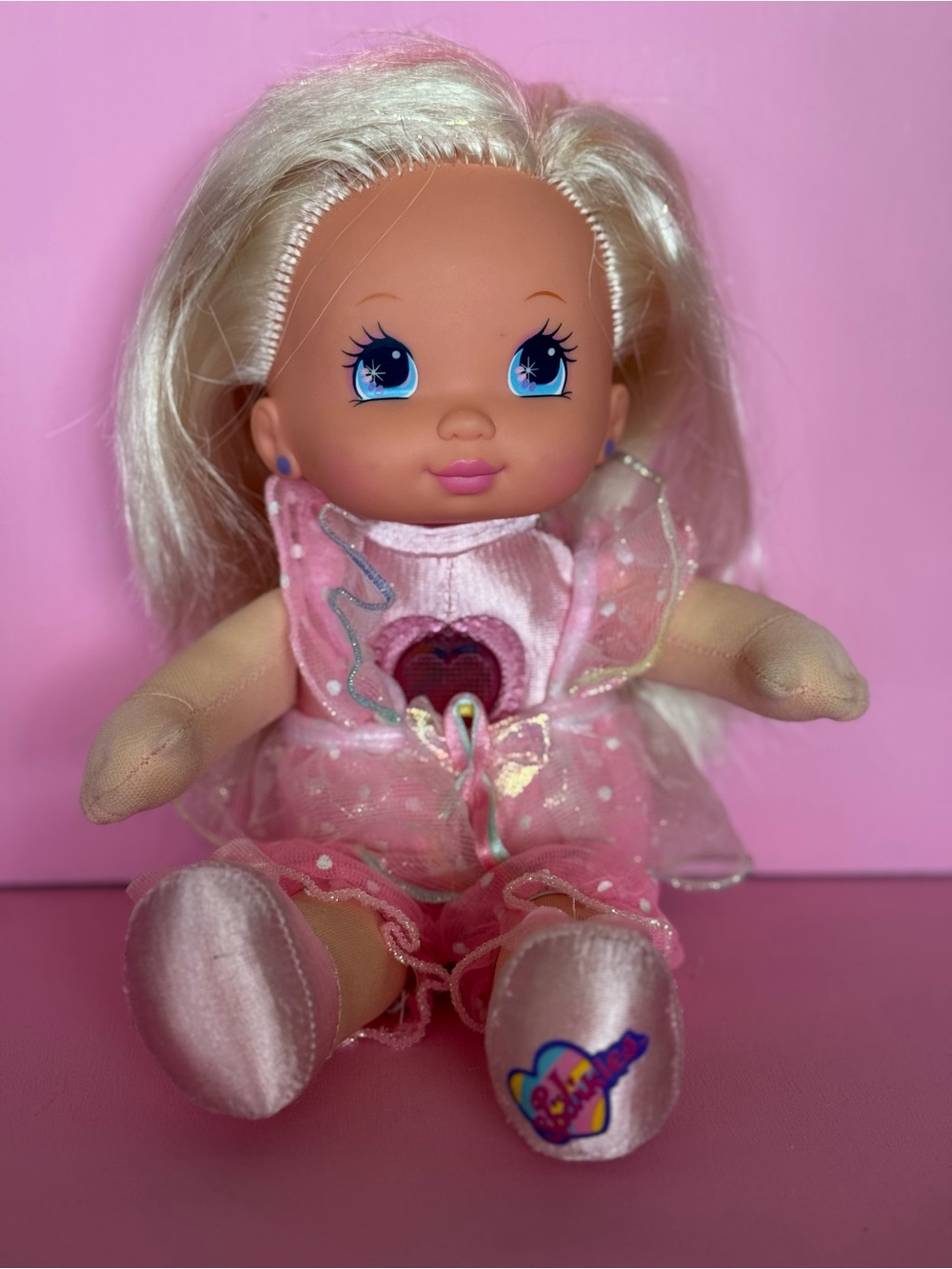 1992 Mattel PJ Sparkles plush doll